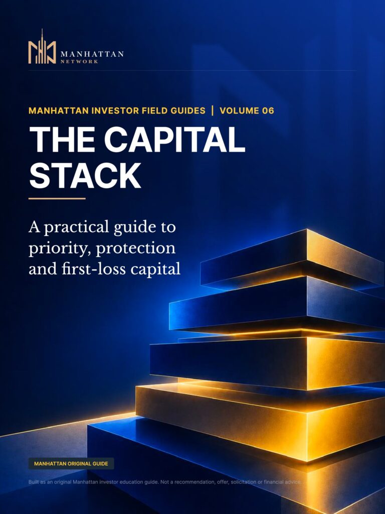 The Capital Stack — first page